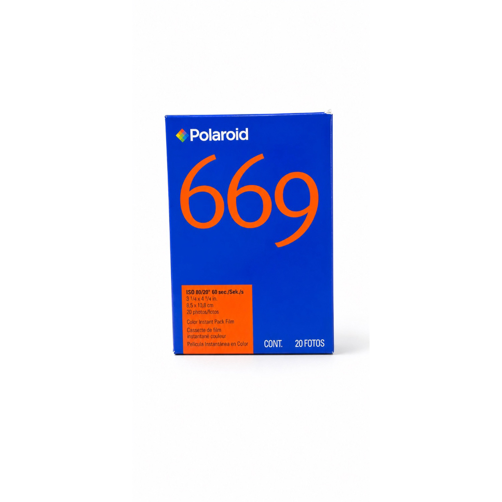 Polaroid 669 film หมดอายุปี 2007(พร้อมส่ง)