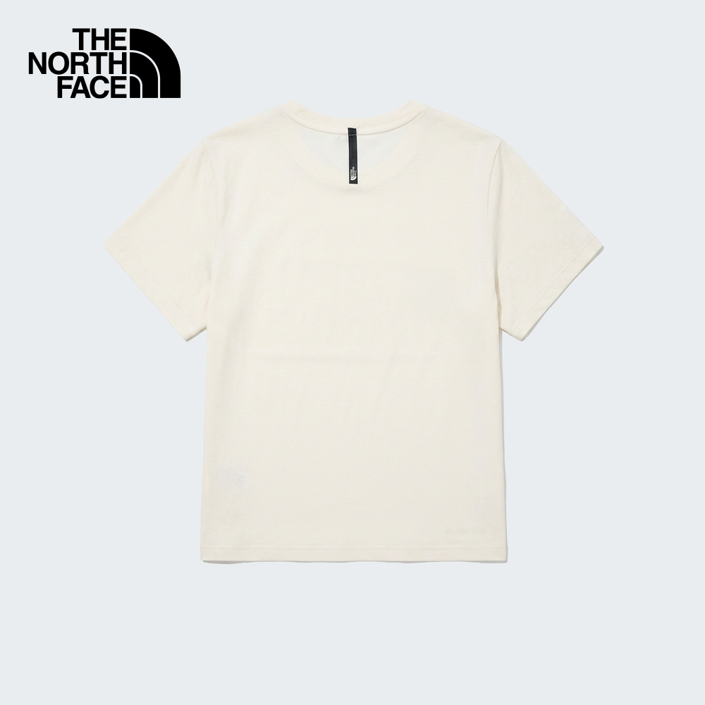 THE NORTH FACE WOMEN DUNE SKY S/S(ขนาดสินค้าไซส์ASIA/AP) - WHITE DUNE เสื้อยืด ผู้หญิง — صورة 2