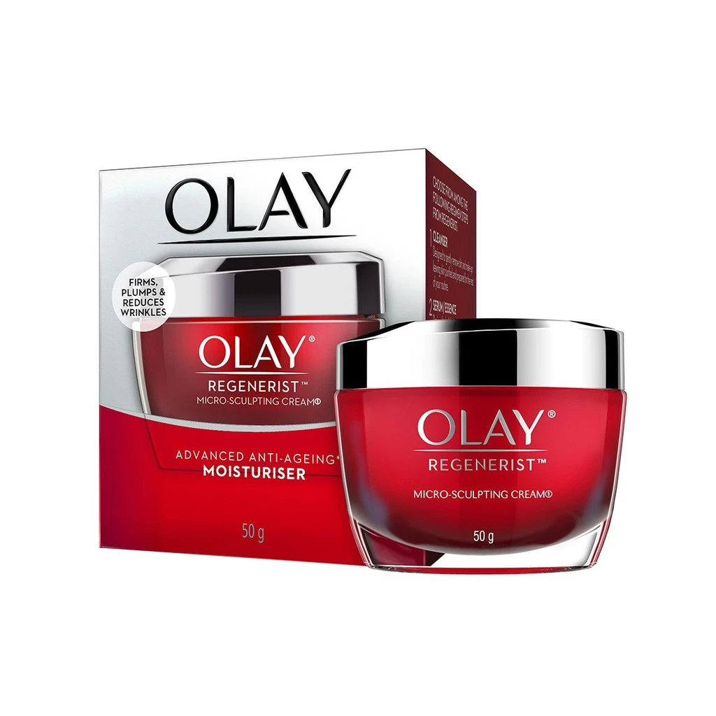 แพคเกจใหม่กล่องขาว Olay Regenerist Micro Sculpting 48ml