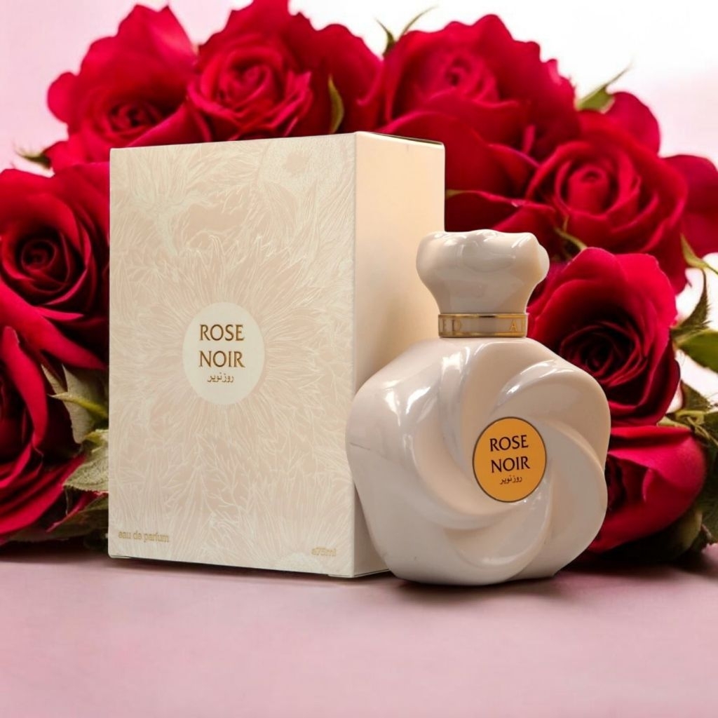 น้ำหอมอาหรับแท้💯%  Rose noire ( สำหรับผู้หญิง ) perfume Original  EDP 100%