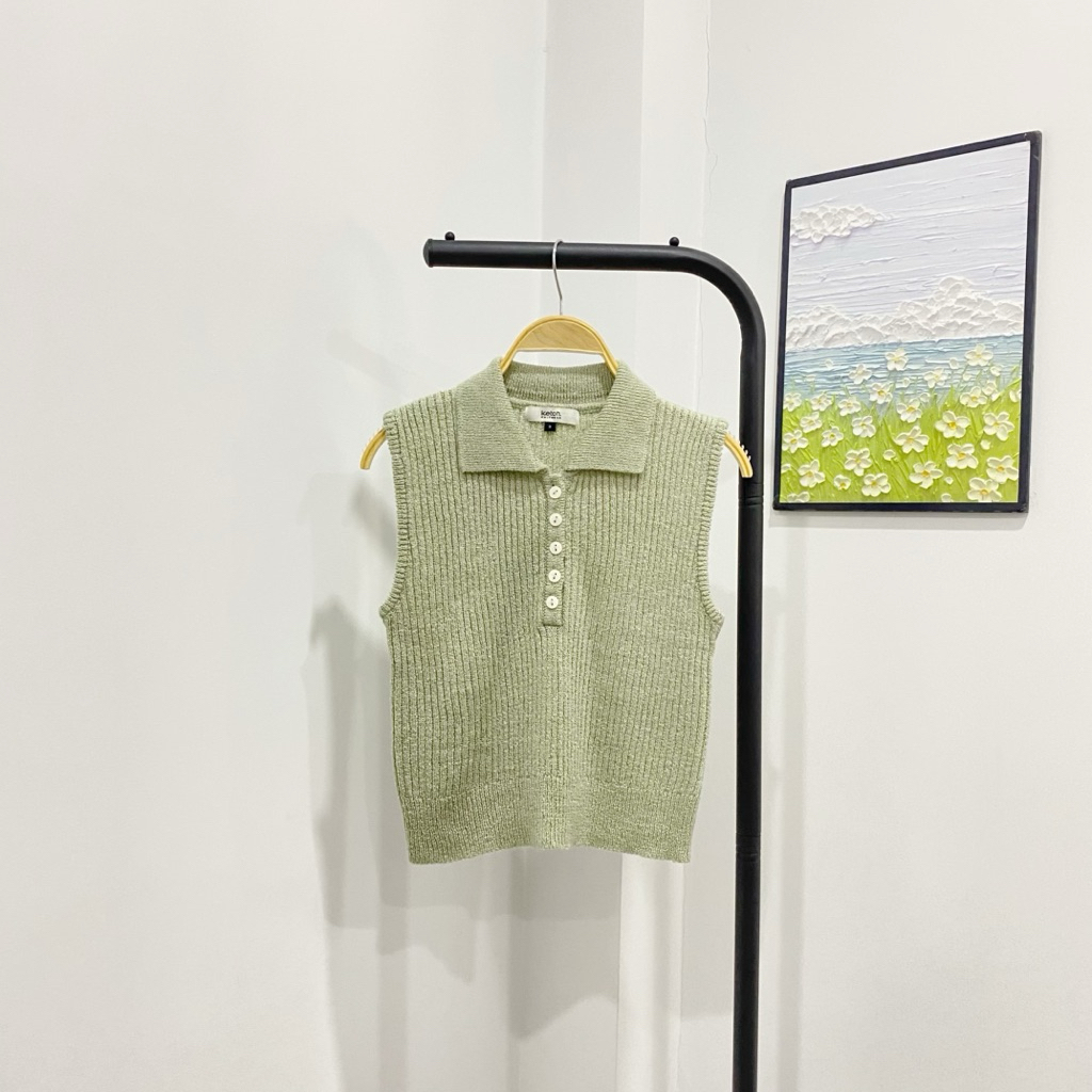 Ketch apparel เสื้อโปโลแขนกุดผู้หญิง size S