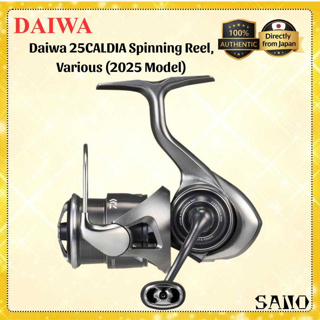 DAIWA 25 Caldia LT Spinning Reel Lightweight Saltwater Freshwater Fishing High Performance