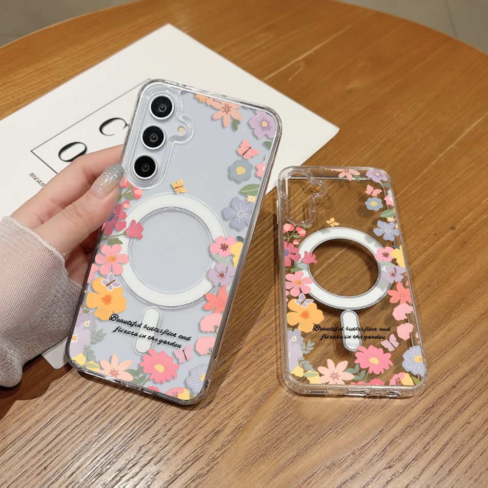 เคสแม่เหล็ก เคส For Samsung A15 A07 4G A17 5G A37 A57 A06 A56 5G A16 A26 A36 A55 A35 A54 S26 S25 Ultra S24 FE เคสทรศัพท์