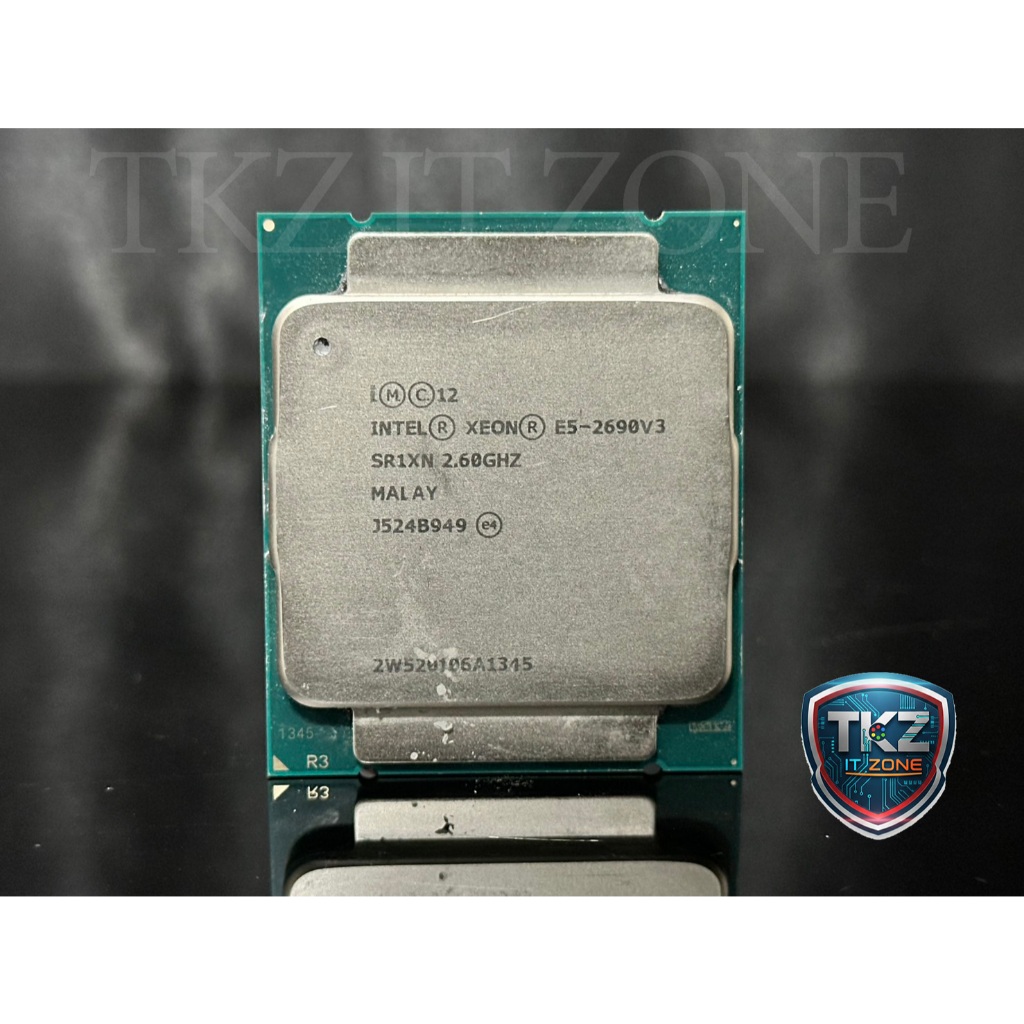 ซีพียู(CPU) INTEL XEON E5 2690 V3 มือสอง (socket 2011-3)
