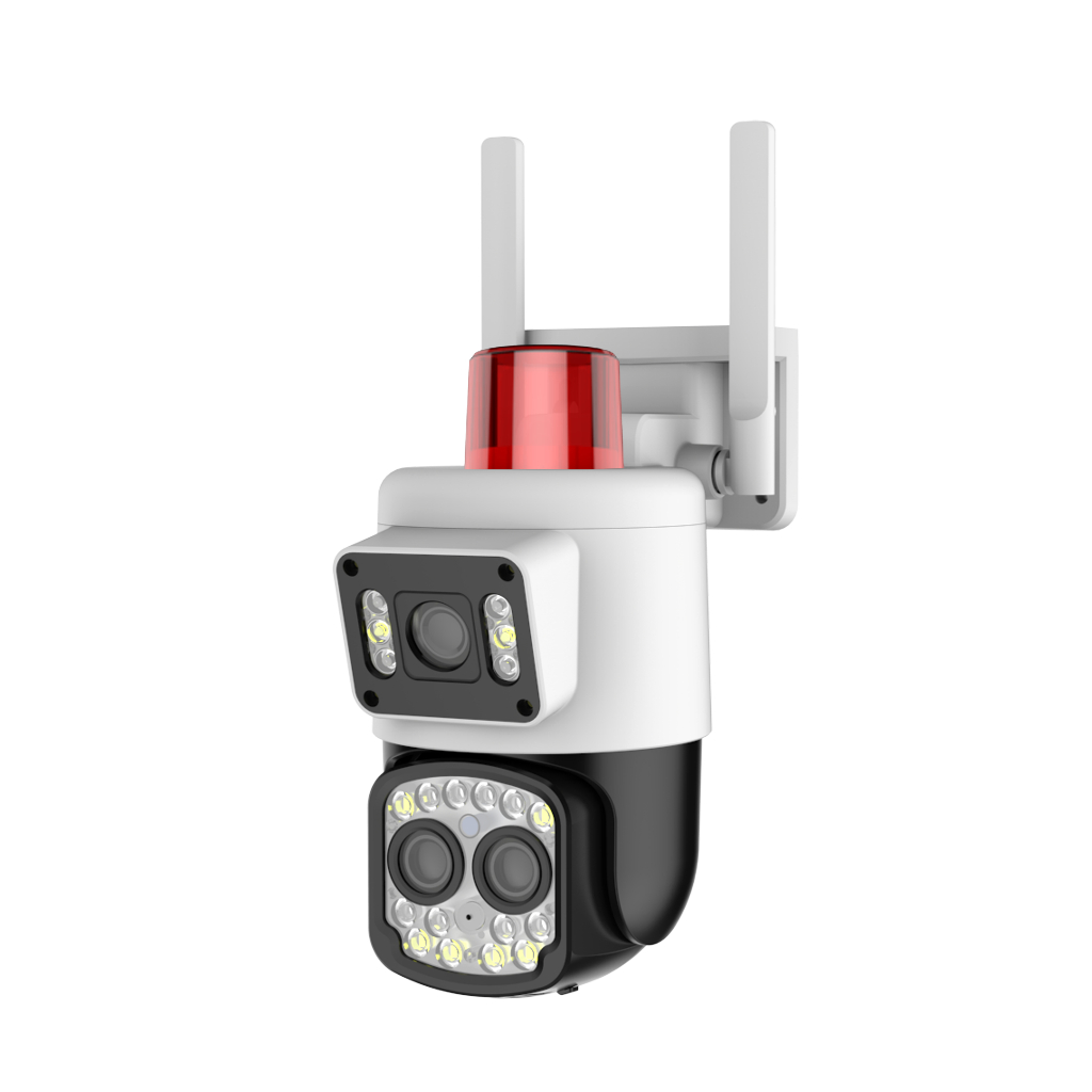 USEE กล้องวงจรปิด Y70 WIFI สองเลนส์ 16MP YOOSEE APP กล้องวงจรปิดกันน้ำ IP66 ไร้สายมี AI ตรวจจับความเ