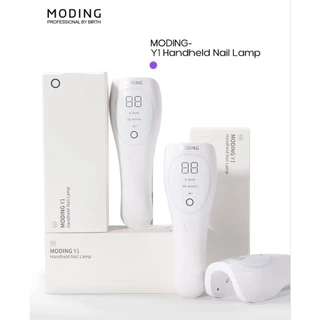 MODING🇨🇳​#Y1 mini Nail Lamp ไฟฉายอบเล็บ ​ล็อกอะไหล่ ตัวเลือกหลายสี แบบพกพา LED 5ดวง#R1 ชาร์จไฟได้