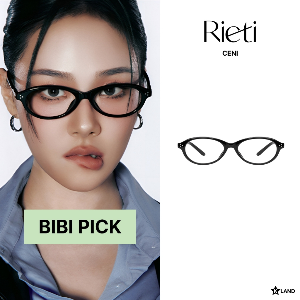 [ NEW!! สินค้าใหม่!! ] Rieti - CENI แว่นกรองแสงสีฟ้า แว่นเลนส์ใส ป้องกันแสงสีฟ้า BIBI pick collection (RTI26GL1032U)