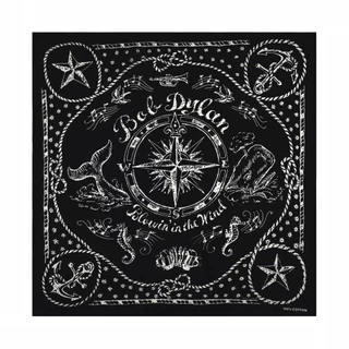 ผ้าพันคอ Bandana ผ้าฝ้าย Cotton ลายวินเทจ 55×55 ซม. สายแฟชั่นสตรีท