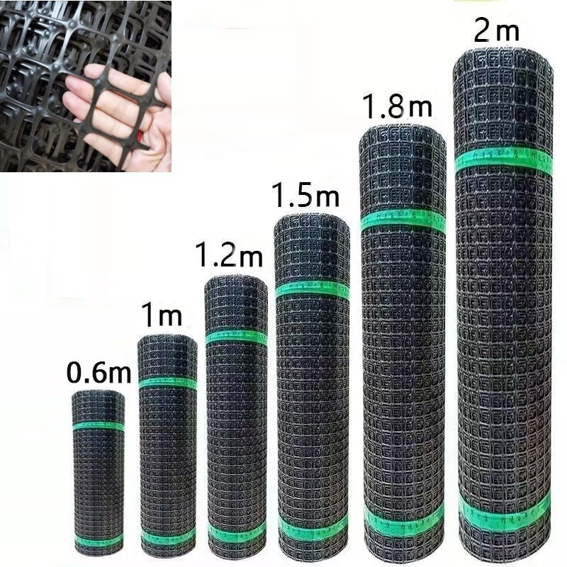 ตาข่ายพลาสติก PVC รู3.5ซม. สูง0.6/1/1.2/1.5/1.8/2ม. ยาว10/15/20/25/30/50เมตร ล้อมรั้วฟาร์ม กรงไก่
