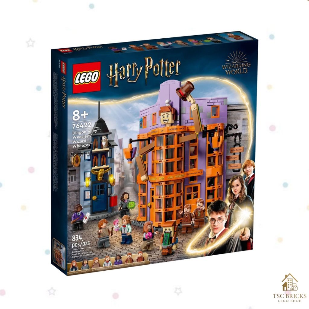 LEGO Harry Potter 76422 Diagon Alley: Weasleys' Wizard Wheezes (สินค้าพร้อมส่งจากไทย)
