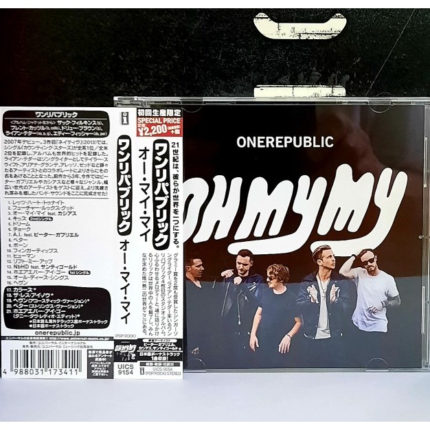 CD ซีดีเพลง Onerepublic / Oh my my                               -s13