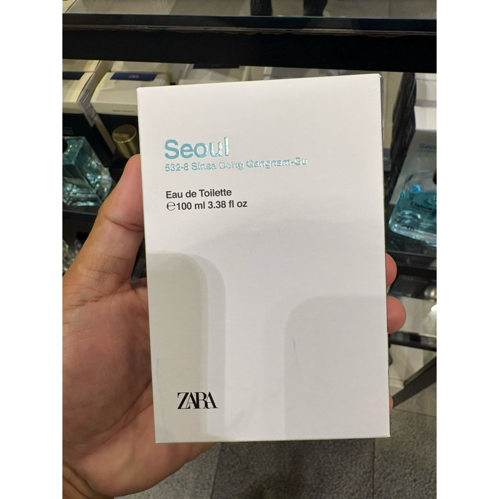 น้ำหอม Zara City Collection Seoul & Lisboa eau de toulette ขนาด 90 ml. และ 40 ml.