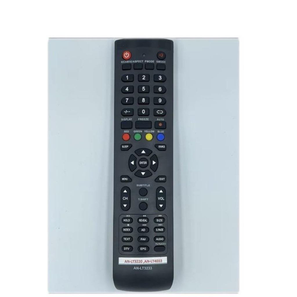 รีโมททีวีใช้สำหรับ รุ่น LT3220 /LT4033/LT5011/32HD512AN/RM-C3501ใส่ถ่านใช้งานได้เลย