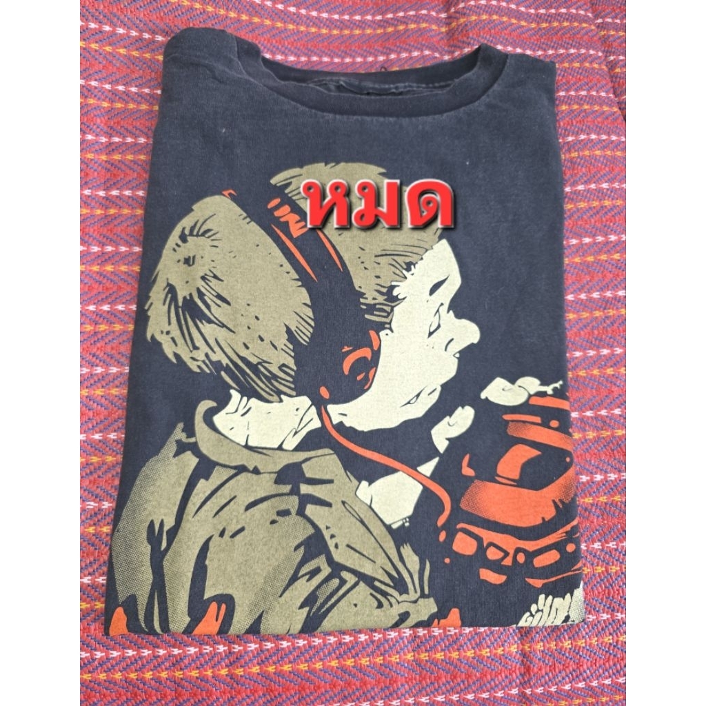 เสื้อยืด oversize  วินเทจ วง  ชาย/ หญิง ราคา ถูกที่สุด ดีลบีเคเค แกลเลอรีภาพที่ 9