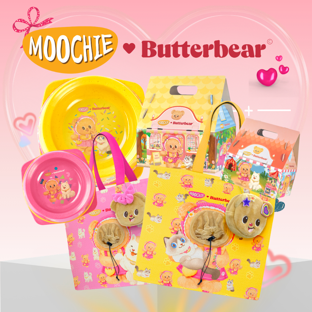 (สินค้าจำหน่าย) Moochie x Butterbear น้องเนยพี่เลี้ยงคนใหม่ฮีลใจทุกมื้อ