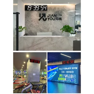 นาฬิกา LED ขนาด 102 ซม. จอใหญ่พิเศษ ตั้งปลุกได้ 7 เวลา แถมฟรีอุปกรณ์ครบชุด ของแท้ส่งตรงจากบริษัท พร้อมส่ง