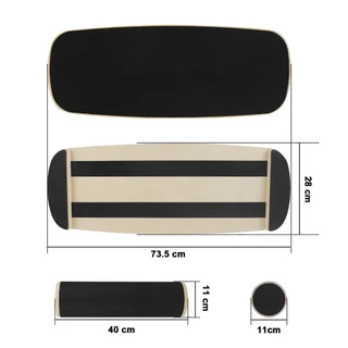 【COD】กระดานสร้างความสมดุลย์ Advanced portable surf balance board to improve core strength and balance control