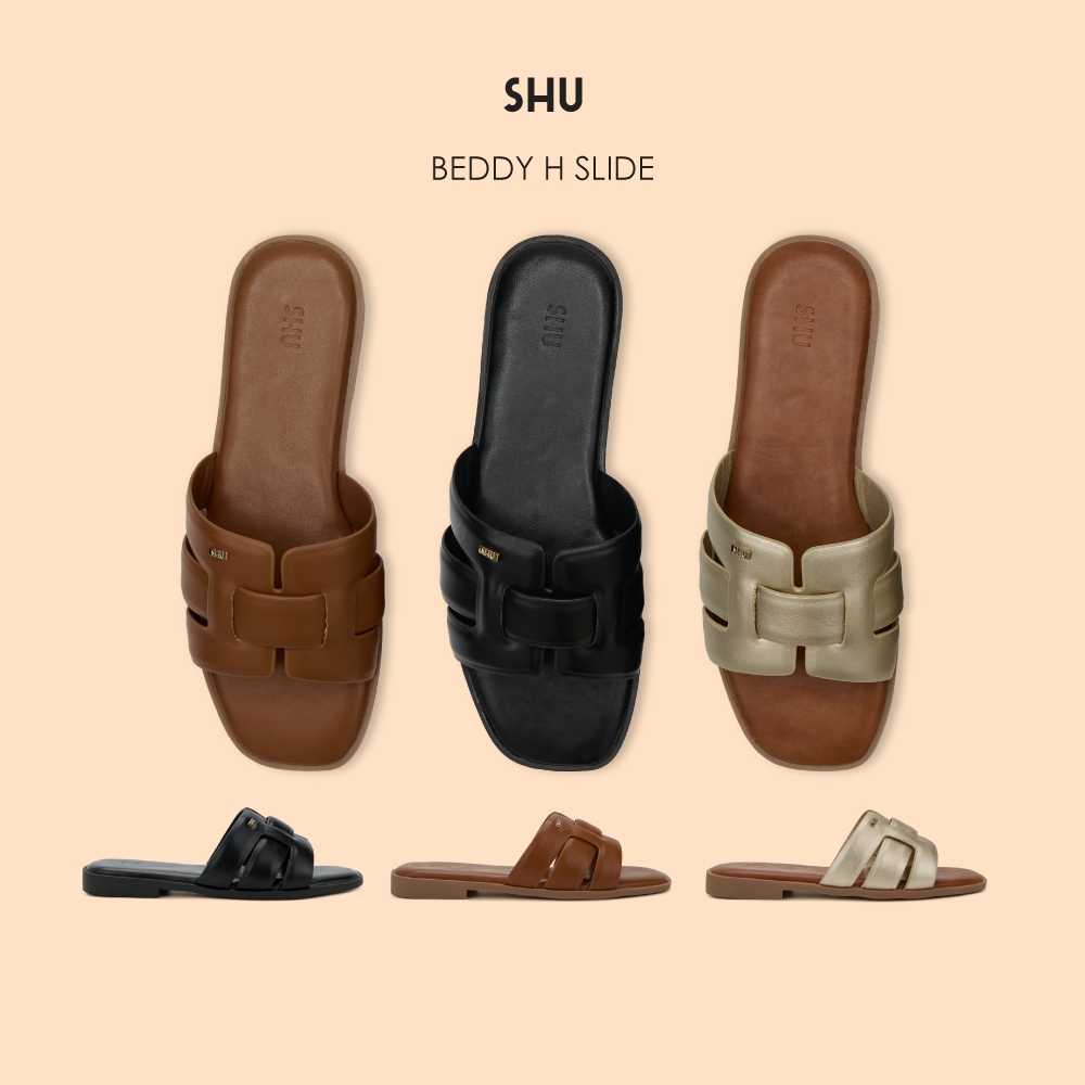 SHU BEDDY H SLIDE   รองเท้าแตะ