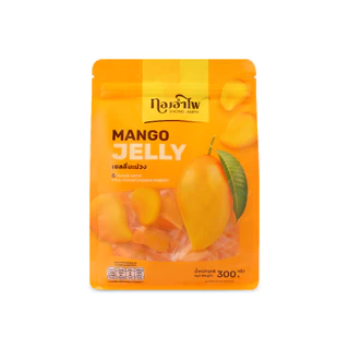 ทองอำไพ เยลลี่มะม่วง (รูปมะม่วง) 300 กรัม THONG AMPAI MANGO JELLY (MANGO) 300G