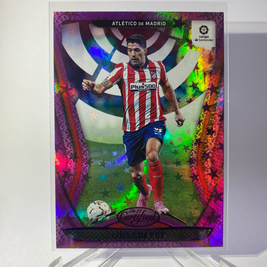 การ์ดนักฟุตบอล LUIS SUAREZ , ATLETICO DE MADRID, CHRONICLES CERTIFIED, PANINI 2021