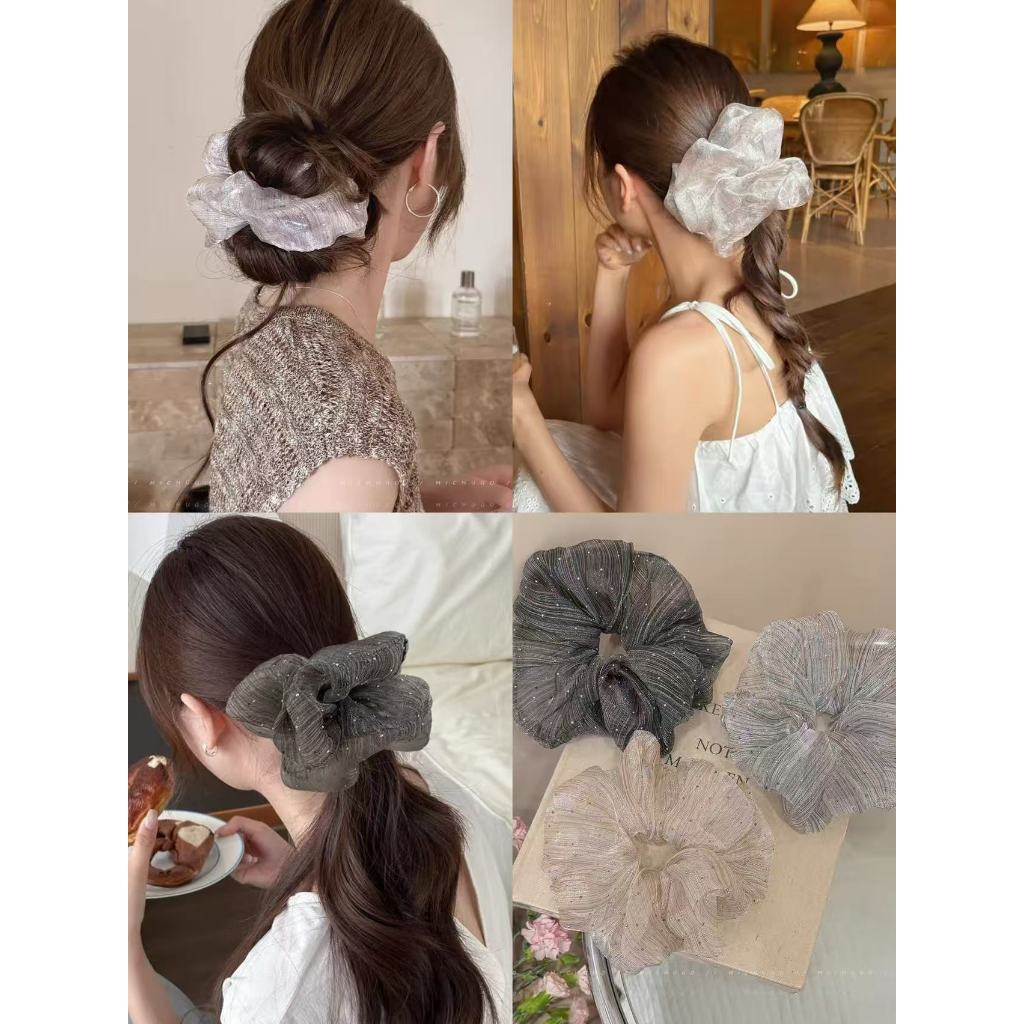 nana*7009-7011*ยางรัดผมงานพรีเมี้ยม งานสไตล์เกาหลี พร้อมส่งที่ไทย