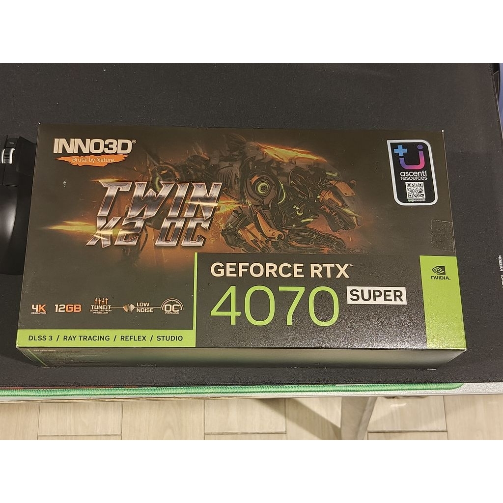 การ์ดจอ rtx 4070 super inno3d มือสอง