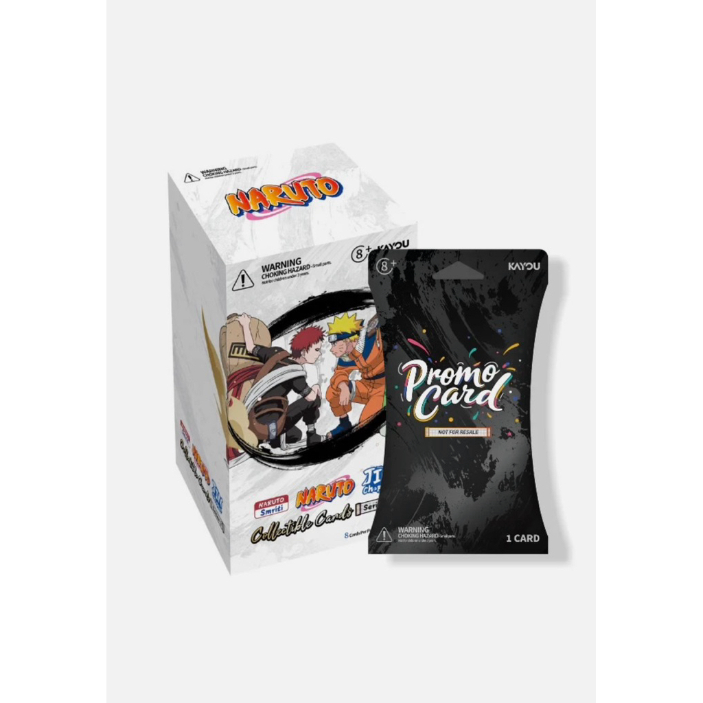 (พร้อมส่ง🇹🇭) Sale!! การ์ด Naruto Kayou Series 2 Jin USA 🇺🇸 Chapter Sealed Box with Promo Pack #jin2usa