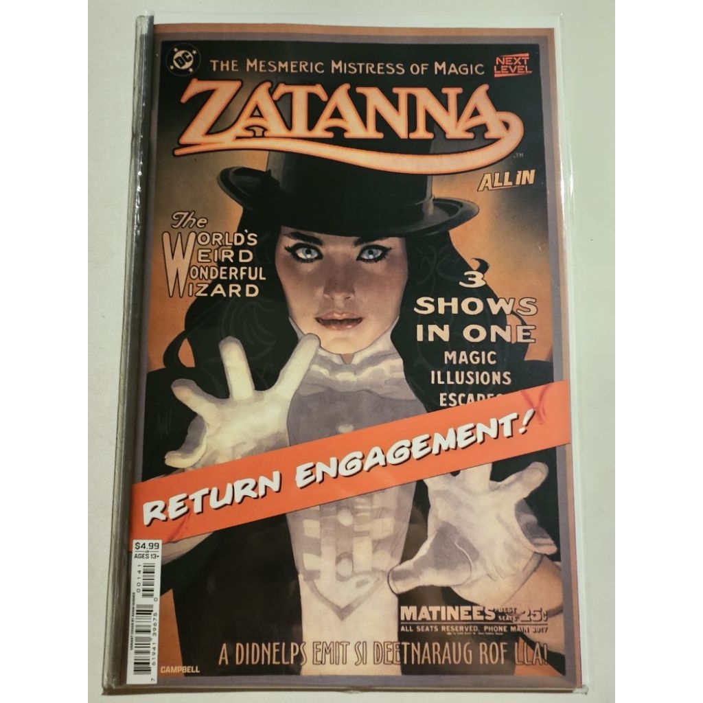 🎩✨ Zatanna #1 – Cover D