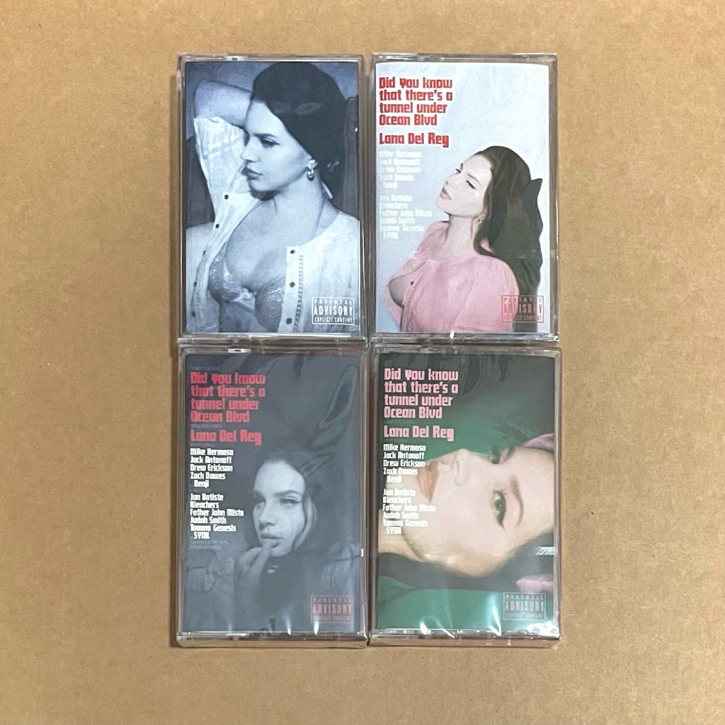 เทป Lana Del Rey - Did You Know That There’s A Tunnel Under Ocean Blvd (Cassette Album)