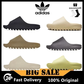 [ของแท้100%]originals adidas Yeezy Slide รองเท้าแตะ รองเท้าแตะผู้ชายใส่สบาย ลำลองและสบายสำหรับ