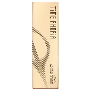TIME PHORIA - Elixir Velvet-Shine Switching Lip Cream (3.5g.) ไทม์ฟอเรีย อิลิคเซอร์เวลเวท-ชายน์สวิทชิ่ง ลิป ครีม