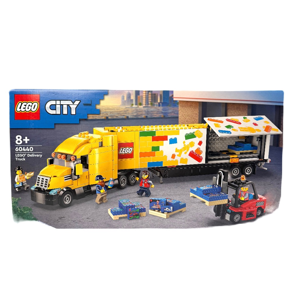 LEGO City Yellow Delivery Truck 60440  ตัวต่อเสริมทักษะ
