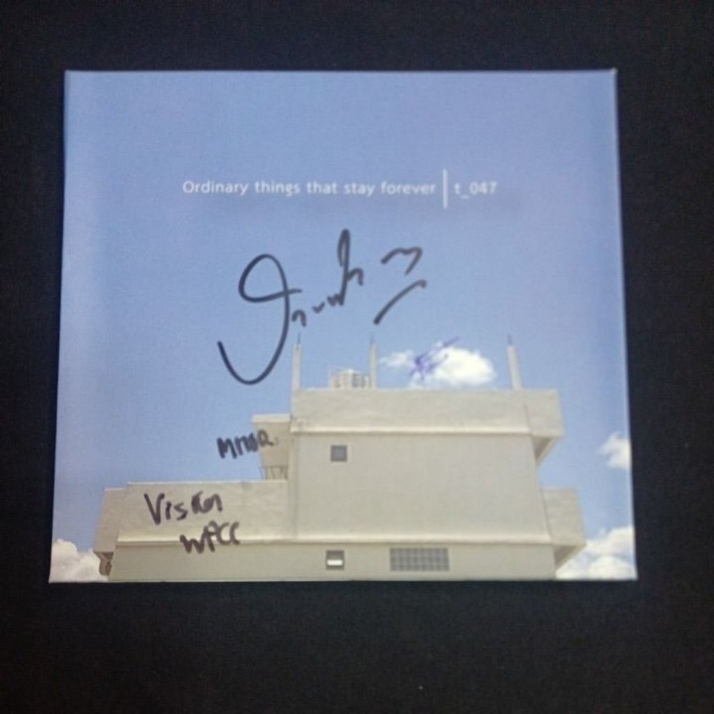 Cd ซีดีเพลงไทย t_047 : Ordinary things that stay forever [ลายเซ็นสดของแท้!!]**
