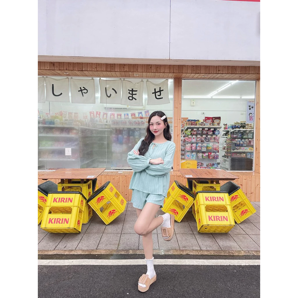ชุดเซ็ท Iry Set (เสื้อ+กางเกง) thumbnail 8