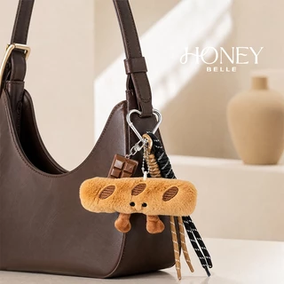 HONEY BELLE✨พวงกุญแจขนมปังตุ๊กตา สไตล์เกาหลี น่ารักมาก แต่งกระเป๋าได้ พกพาสะดวก เหมาะเป็นของขวัญ