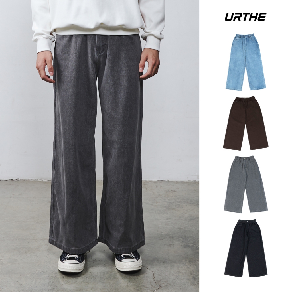 URTHE - กางเกงขายาว กางเกงยีนส์ รุ่น EVERYDAYNIM