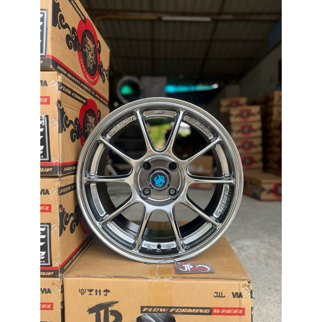 แม็กใหม่(TC105X)ขอบ15กว้าง7ออฟ+35ใส่4/100(ราคาขายต่อ1วง)