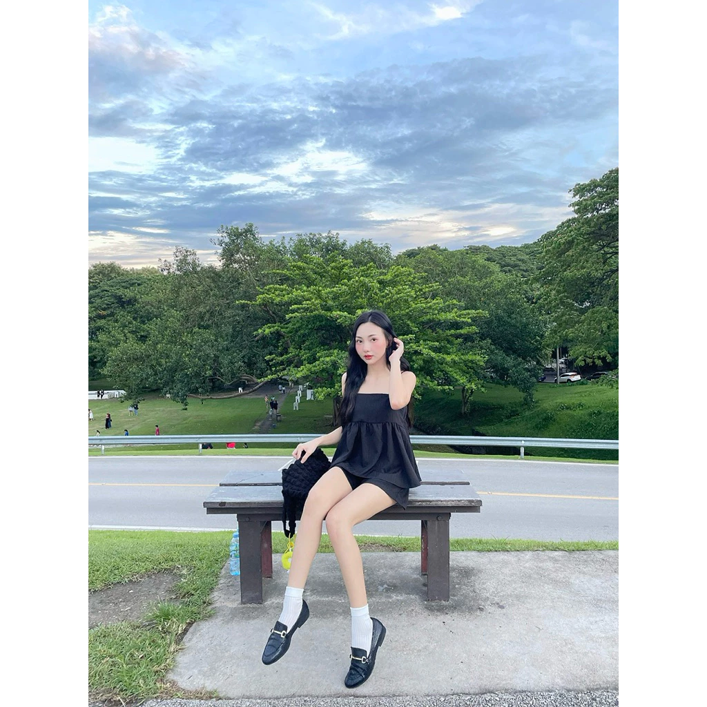 ชุดเซ็ท Lilli Bow Set (เสื้อ+กางเกง) thumbnail 4