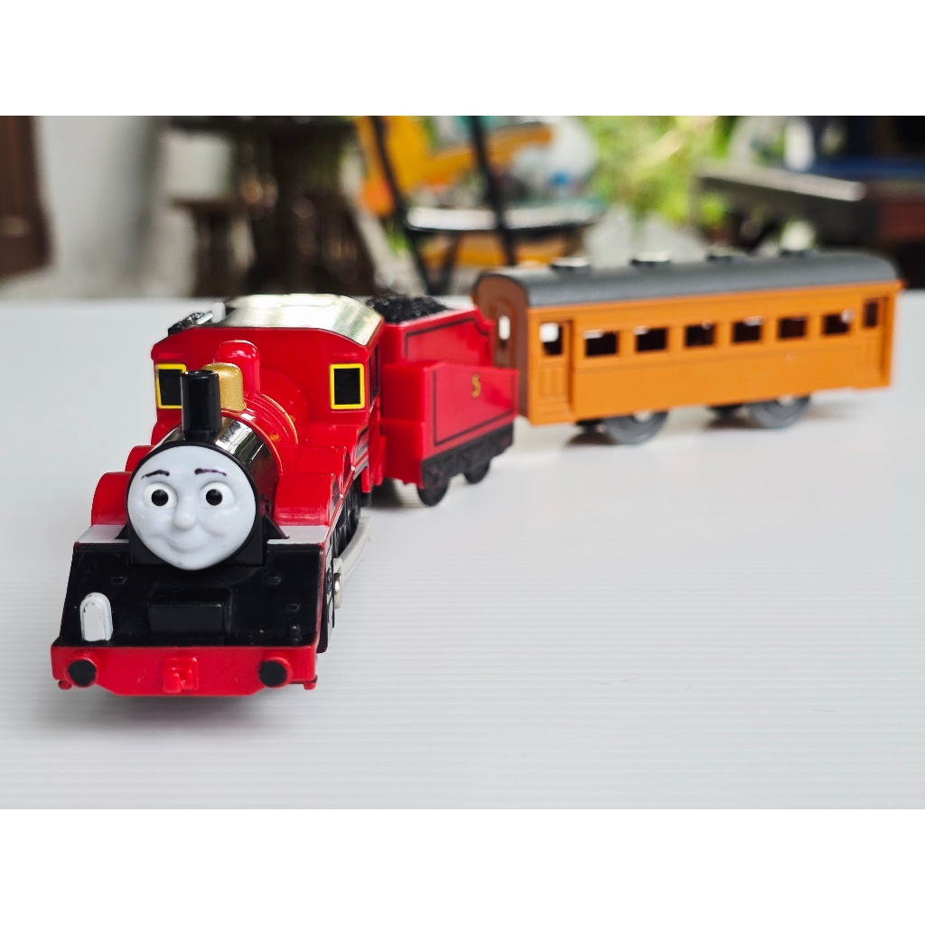 [ญี่ปุ่นมือสอง] Tomy Plarail รถไฟโทมัส  เจมส์ Thomas James Oigawa Railway