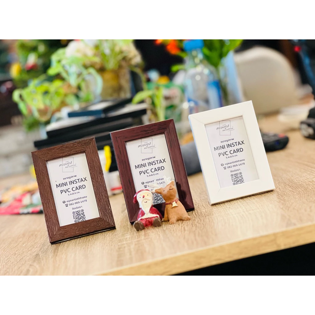 กรอบรูปมินิมอล ใส่โพลารอยด์ฟิล์มแท้ FUJIFILM MINI INSTAX •MJMARTINTH FRAME•MINIMAL PHOTO FRAME