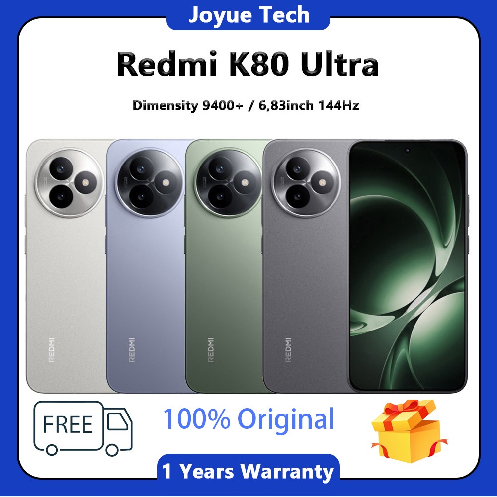 Xiaomi Redmi K80 Ultra Dimensity 9400+ 7410mAh Redmi K80 Pro /Redmi K80 | สนับสนุน Google & ไม่มีไทย