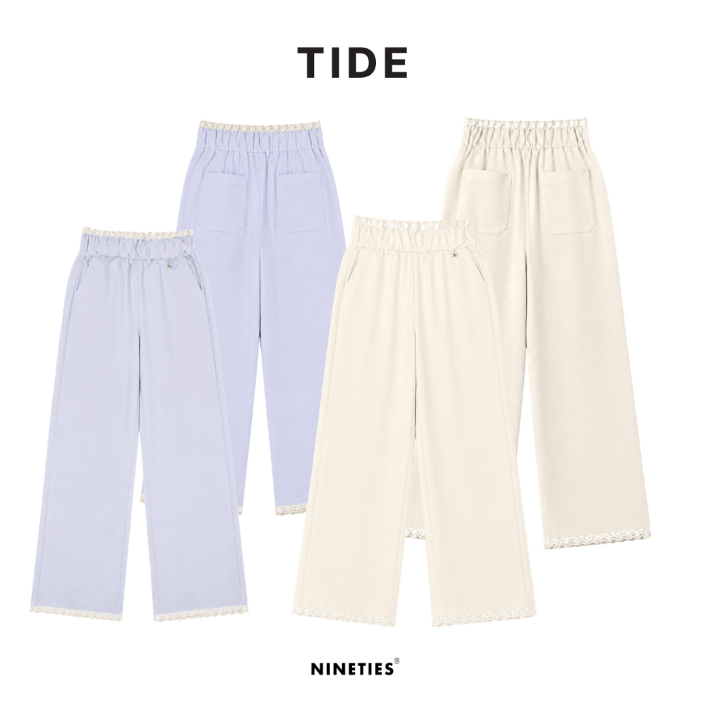 Nineties Design : Summer Long Pants กางเกงขายาว รุ่น Tide
