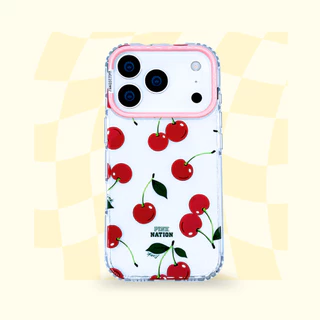 Oxygendog case เคสไอโฟน กากเพชร ลาย เชอร์รี่ น้องแมว For iPhone 17promax 17pro 17 16 ProMax 15 14 13