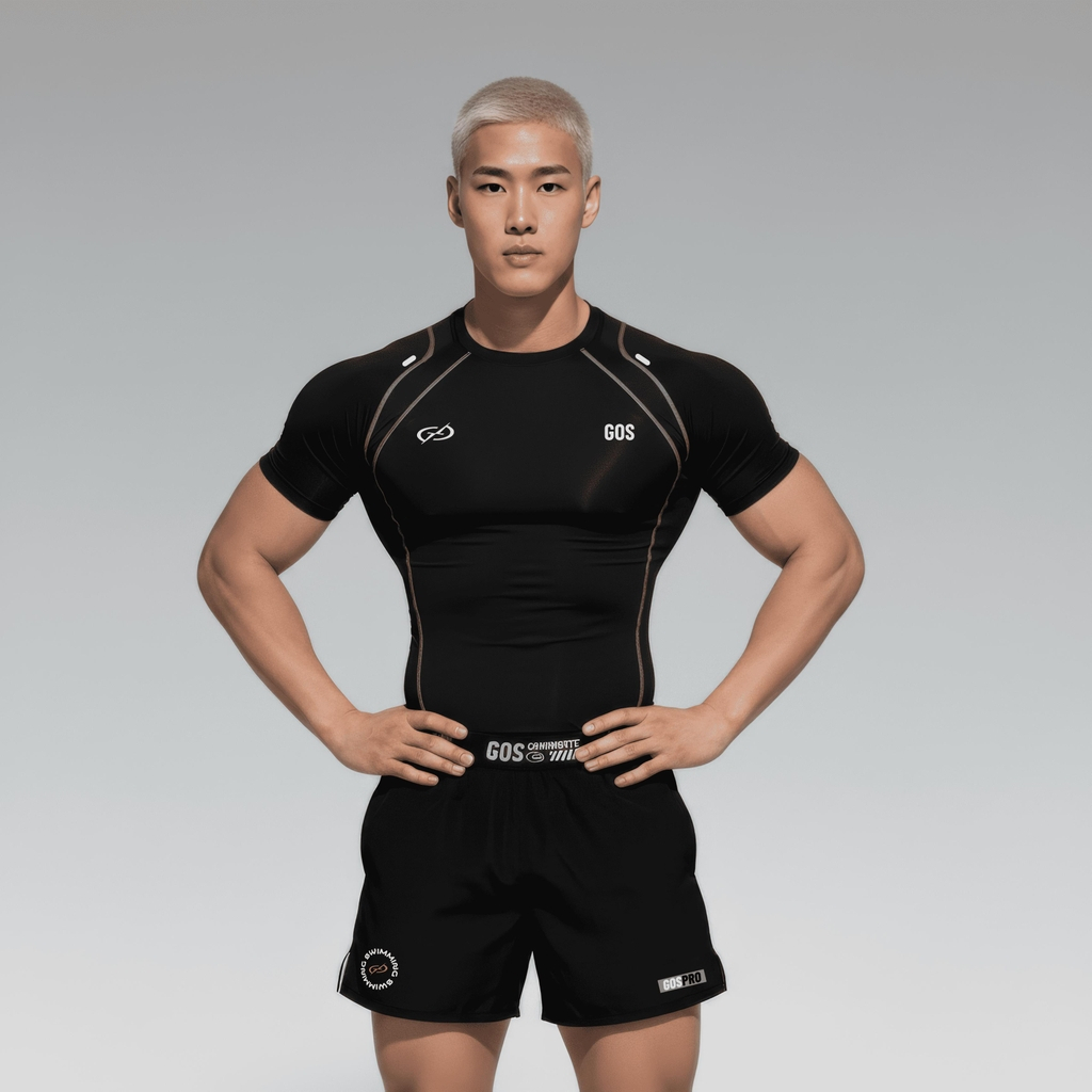 เสื้อกีฬาผู้ชาย GOS Zion S22 (ทรงเข้ารูปช่วงเอวสุดๆ)