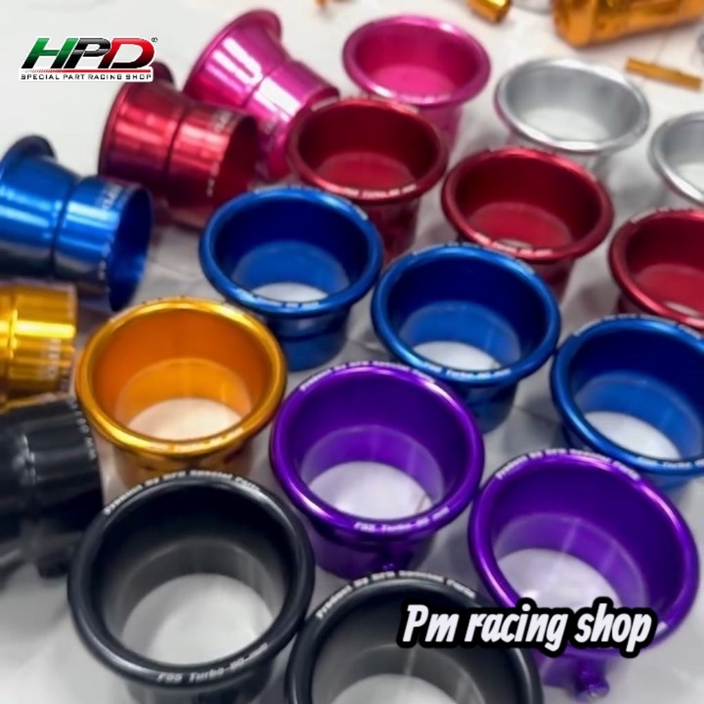 ปากแตรใส่เทอรโบF55 HPD ขนาด80มิล หรือ3.2นิ้ว (ถ้าเทอร์โบFLEX ต้องกลึงฝาหน้าออก)⚙️🚥🇹🇭