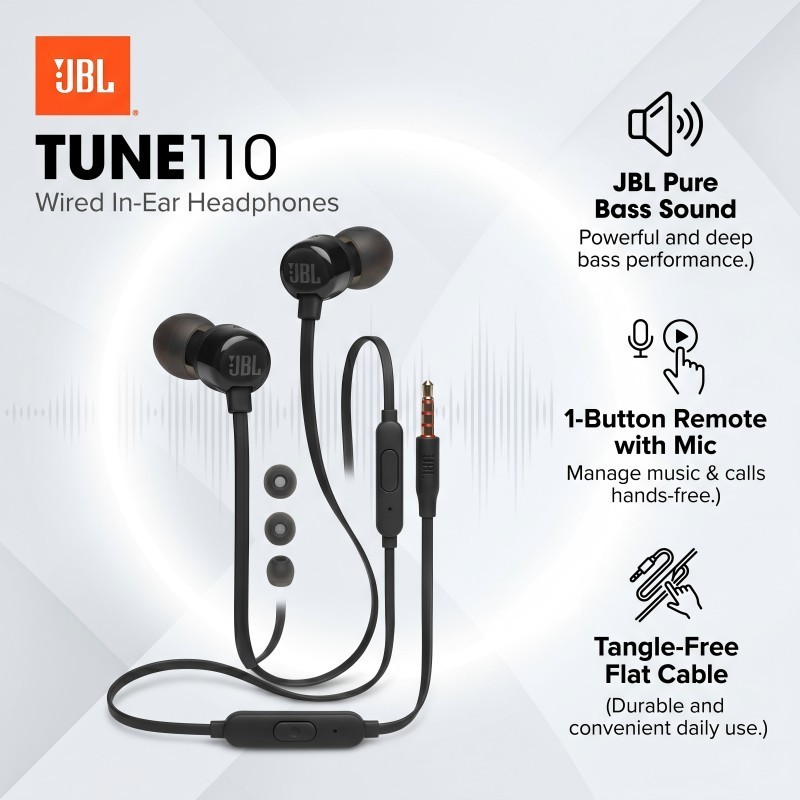JBL In-Ear  T110 หูฟัง by Banana IT