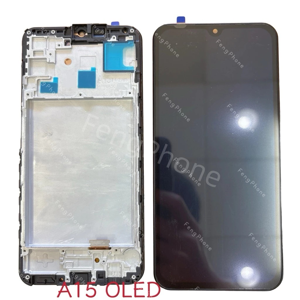 ชุดหน้าจอ Samsung A15 งานOLEDจอเต็ม+Fram