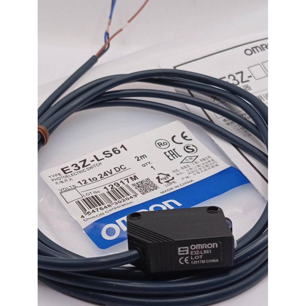 E3Z-LS61 Omron Photoelectric Switch รุ่น E3Z-LS61.เเท้ พร้อมจัดส่ง จากกทม