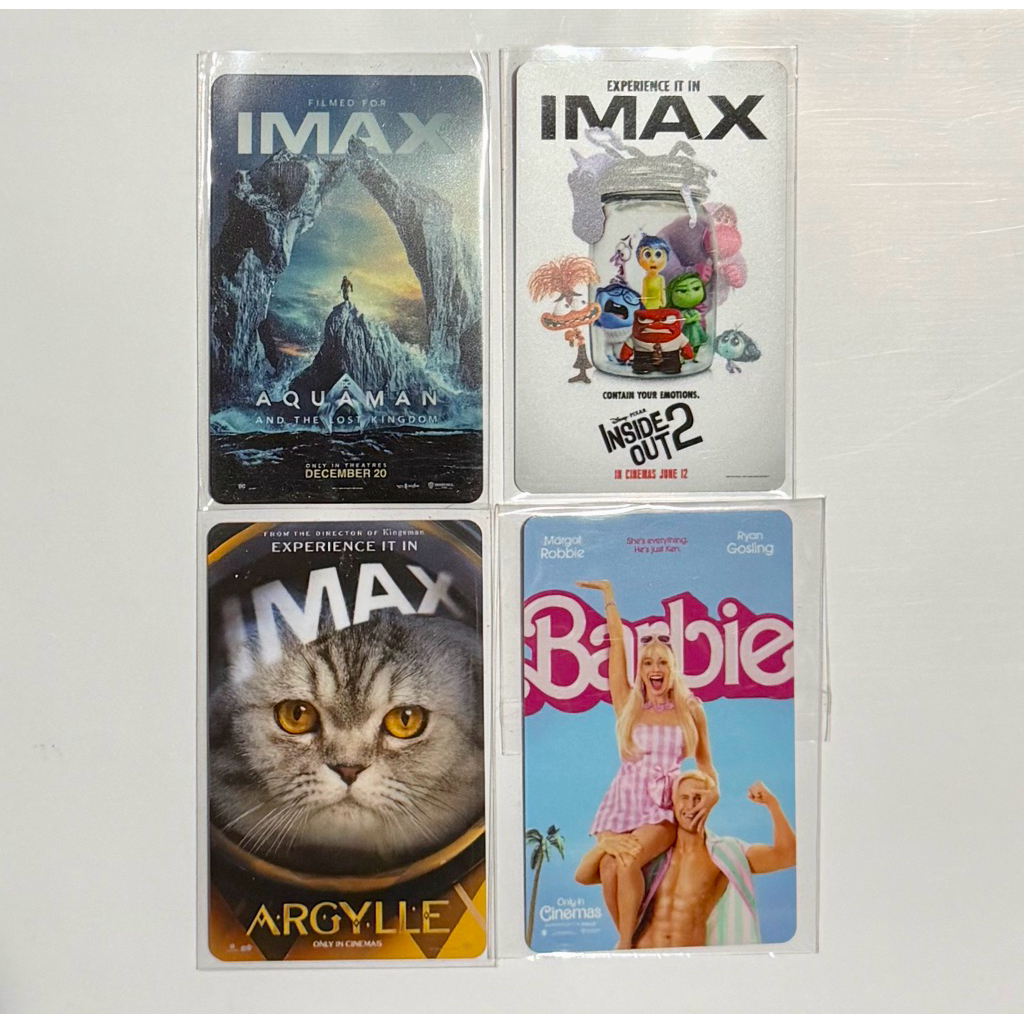 บัตรสะสม IMAX บัตรแข็ง การ์ดเมเจอร์ Major - Argylle
