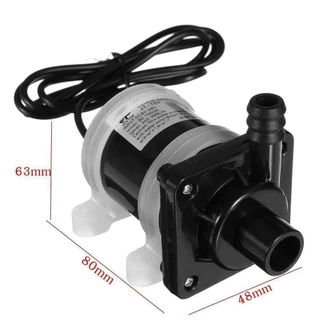 DC 12V Solar Water Pump มอเตอร์บัสเลส 700L/H ปั๊มน้ำอเนกประสงค์ ใช้สำหรับตู้ปลา บ่อปลา น้ำพุ ประหยัดไฟและติดตั้งง่าย